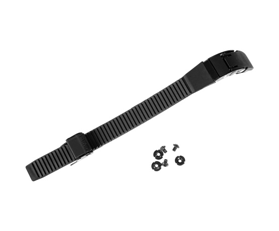 Classic Buckle Set complete Black L / R - 22cm