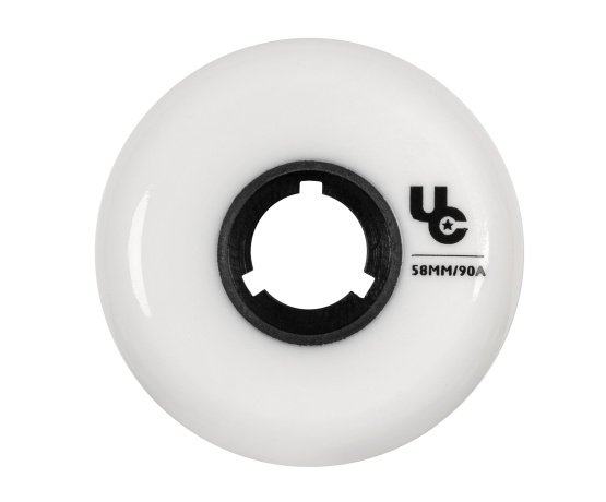 Team 58mm 90A White, 4-pack