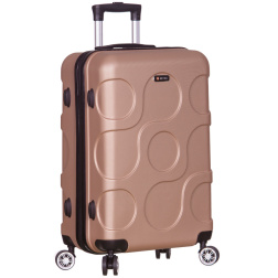 Cestovní kufr METRO LLTC4/3-L ABS - béžová