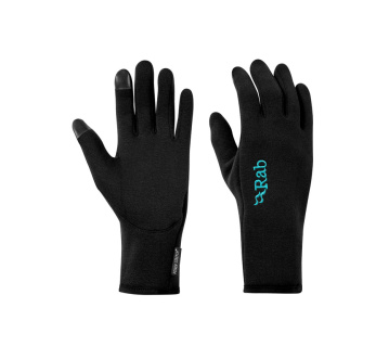 Power Stretch Contact Glove Women's black/BL