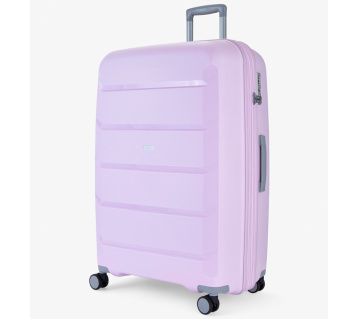 Cestovní kufr ROCK TR-0239/3-L PP - fialová