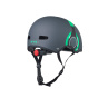 Micro LED Headphone Green M helma na koloběžku pro děti