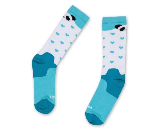 Panda love socks