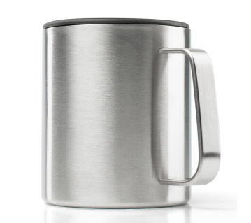 Glacier Stainless Camp Cup; 296 ml; brushed