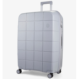 Cestovní kufr ROCK Pixel L PP - šedá