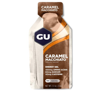 GU Energy Gel 32 g Caramel Macchiato 1 SÁČEK (balení 24ks) EXP 03/25