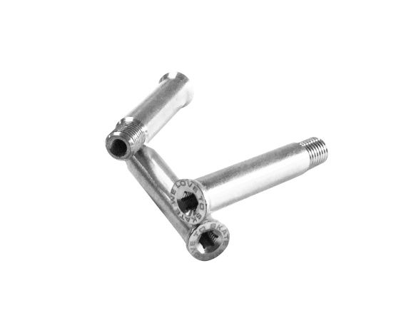 AL Single Axle for brake, Torx, M4 thread 47mm/8mm AL Single Axle for brake, Torx, M4 thread 47mm/8mm