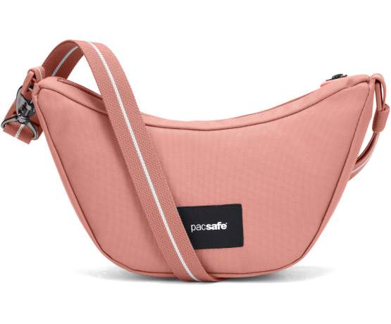 taška PACSAFE GO LUNAR CROSSBODY rose