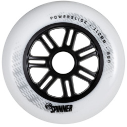 Kolečka Powerslide Spinner White (3ks), 110, 88A