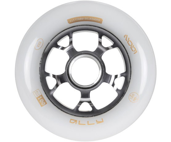 Ally 100mm 88A Natural 3-pack