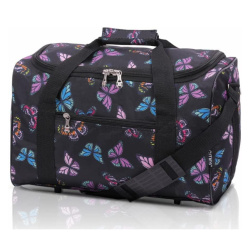 Cestovní taška CITIES 611 butterfly - černá