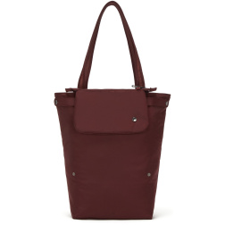 taška PACSAFE CITYSAFE CX PACKABLE VERTICAL TOTE merlot