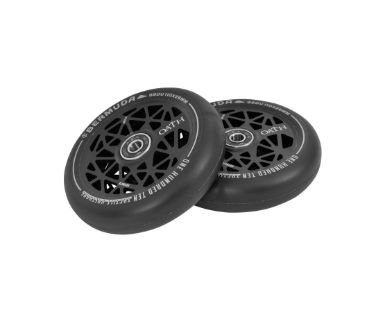 Bermuda 110mm černá kolečka 2ks