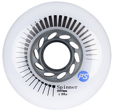 Spinner 80mm 88A White, 4-pack