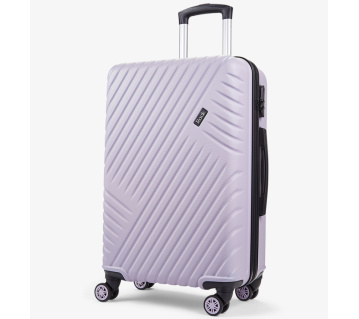 Cestovní kufr ROCK Santiago M ABS - fialová