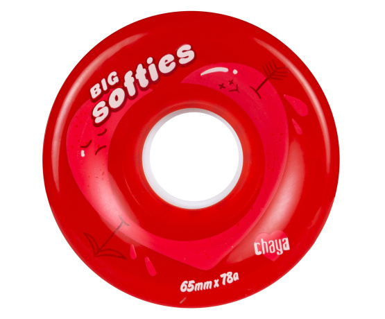 Big Softie`s Clear Red