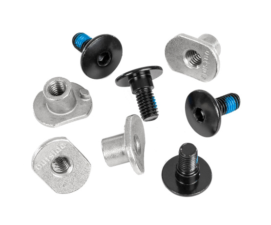 Aeon Cuff Screw Set GEN II, black