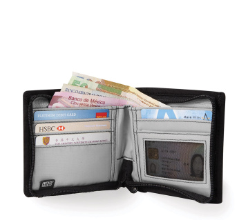 peněženka PACSAFE RFIDsafe Z100 BIFOLD WALLET black