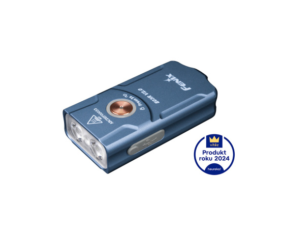 Nabíjecí baterka Fenix E03R V2.0 - modrá