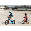 Kvalitní dětské odrážedlo v červené barvě Micro Balance Bike DeLuxe Red