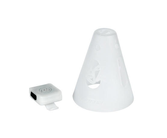 LED Cones Glow in the Dark White
