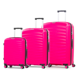 Sada cestovních kufrů ROCK TR-0212/3 PP - růžová