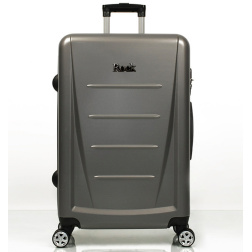 Cestovní kufr ROCK TR-0229/3-L ABS - šedá