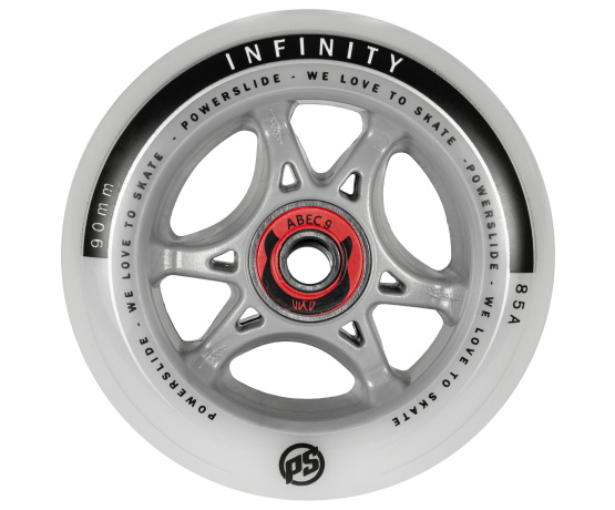 Infinity 90mm 85A RTR ABEC 9/Spacer, 4-pack