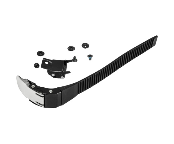 Powerslide Classic Buckle Set complete Silver L / R - 20cm