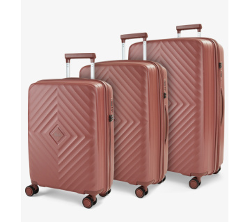 Sada cestovních kufrů ROCK Infinity PP - růžová