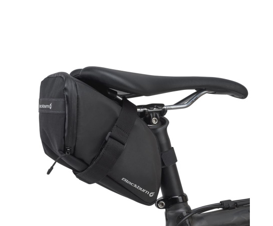 BLACKBURN Grid Large Bag Black Reflective