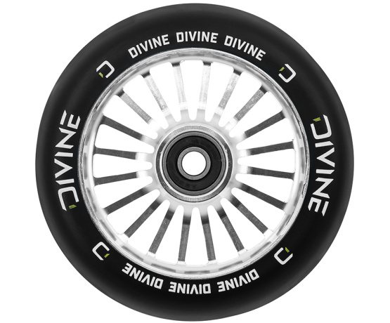 Kolečko Spoked Turbo 110mm stříbrné