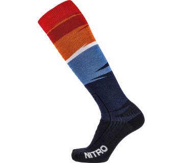ponožky NITRO MENS CLOUD 5 SOCKS rainbow