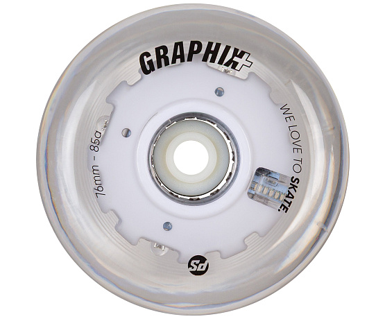 Graphix Plus 76mm, 1ks - svíticí kolečka Graphix Plus 76mm, 1ks - svíticí kolečka
