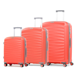 Sada cestovních kufrů ROCK TR-0212/3 PP - oranžová