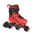dětské červené kolečkové brusle