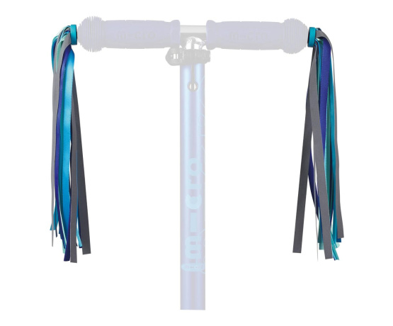 Ribbons modré reflexní třásně