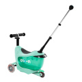 Zelené odrážedlo Micro Mini2Go DeLuxe Plus Mint