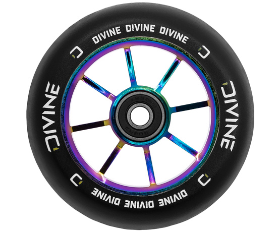 Kolečko Spoked 100mm neochrome