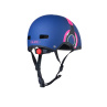 Micro LED Headphone Pink M růžová helma na koloběžku pro děti