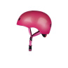 Kvalitní růžová helma na koloběžku Micro LED Raspberry S