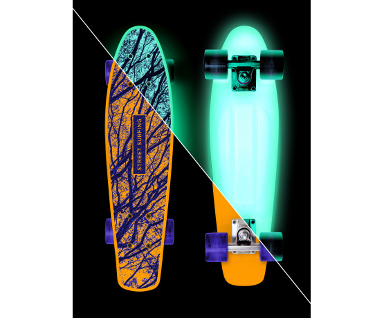 Skateboard BEACH BOARD Glow Mystic Forest
