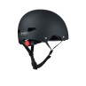 Černá helma s blikačkou Micro LED Black V3 L