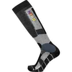 ponožky NITRO MENS CLOUD 8 SOCKS black-grey Velikost: M