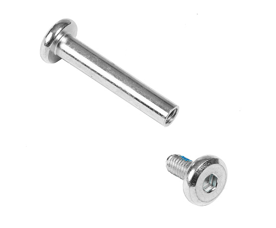 Steel Double Axle, Hex 30mm/6mm Steel Double Axle, Hex 30mm/6mm