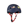 Kvalitní modrá helma na koloběžku Micro LED Rocket V2 XS