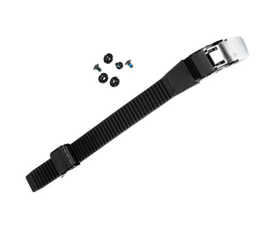 Powerslide Classic Buckle Set complete Silver L / R - 22cm