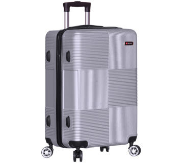 Cestovní kufr METRO LLTC3/3-L ABS - stříbrná