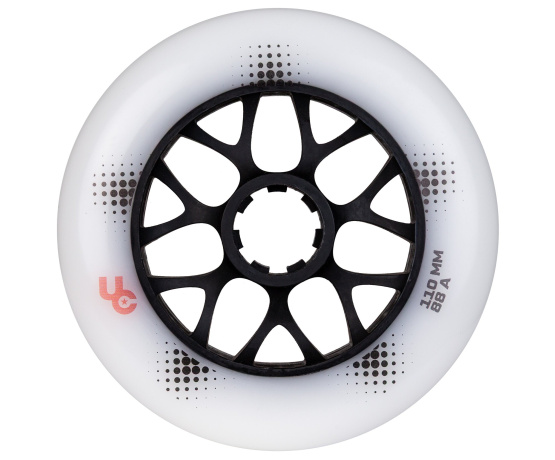 Team PRO 110mm 88A White, 3-pack