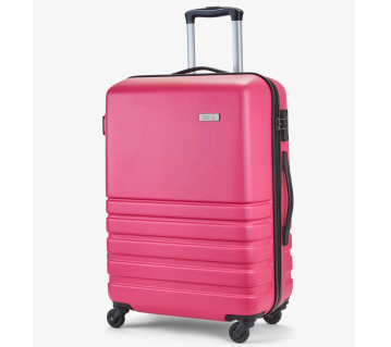 Cestovní kufr ROCK TR-0169/3-M ABS - růžová